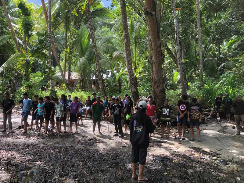menanam mangrove