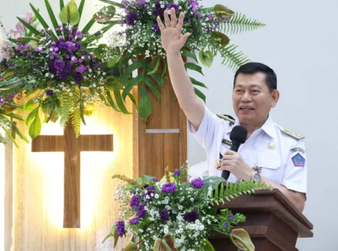 wagub sulut di gedung gmim el-roi