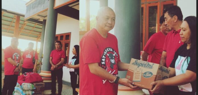 bantuan pdip warga kampung pokol
