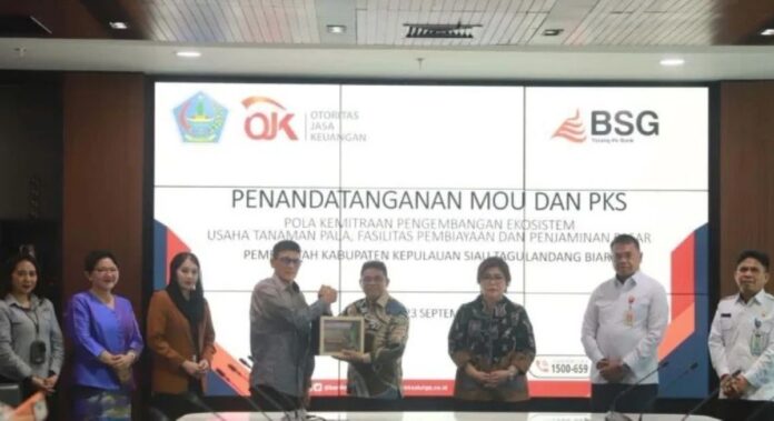 Mou Pemkab Sitaro Bank Sulut ekosistem usaha pala