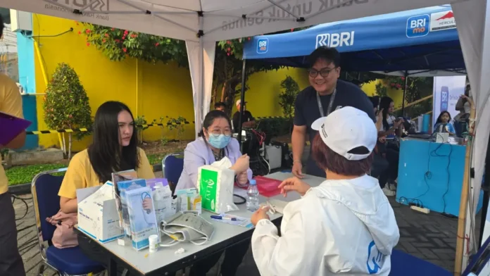 narator BRI CFD cek kesehatan gratis