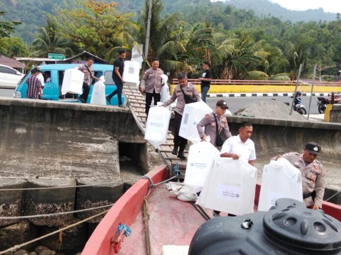 pilkades sangihe kotak suara pemilihan